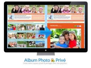 Partage d'albums photos sécurisé