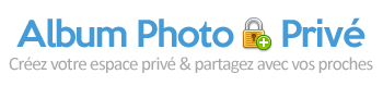Album photo privé en ligne