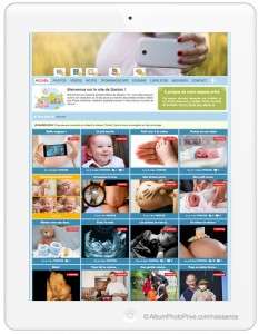 Album photos de naissance sécurisé en ligne Album photos de naissance sécurisé en ligne